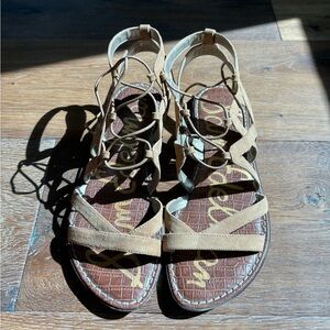 Sam Edelman lace up sandals